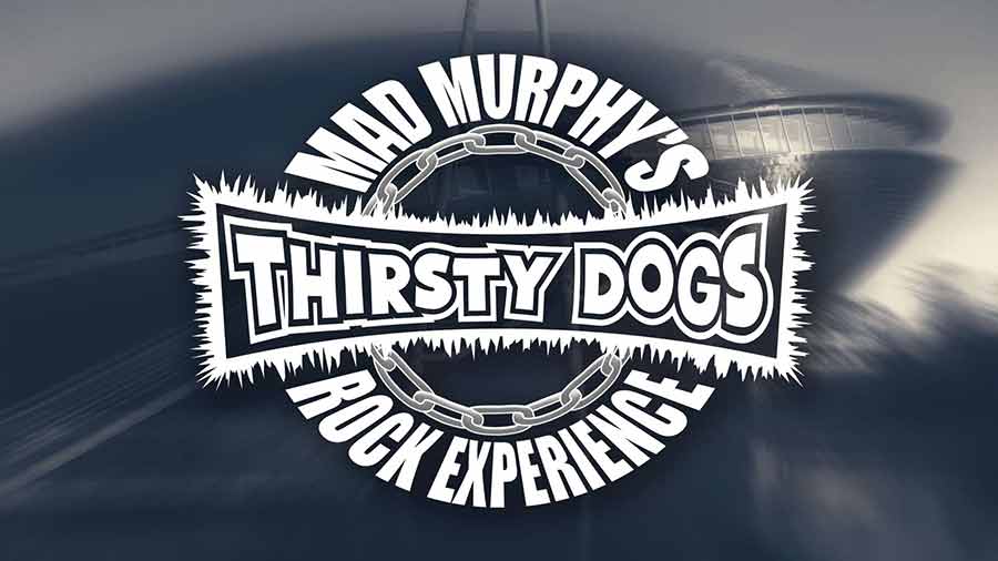 Mad Murphy's Thirsty Dogs Logo mit Universum Bremen